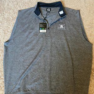 FootJoy 1/4 Zip Vest, XL, Heather Grey - BRAND NEW